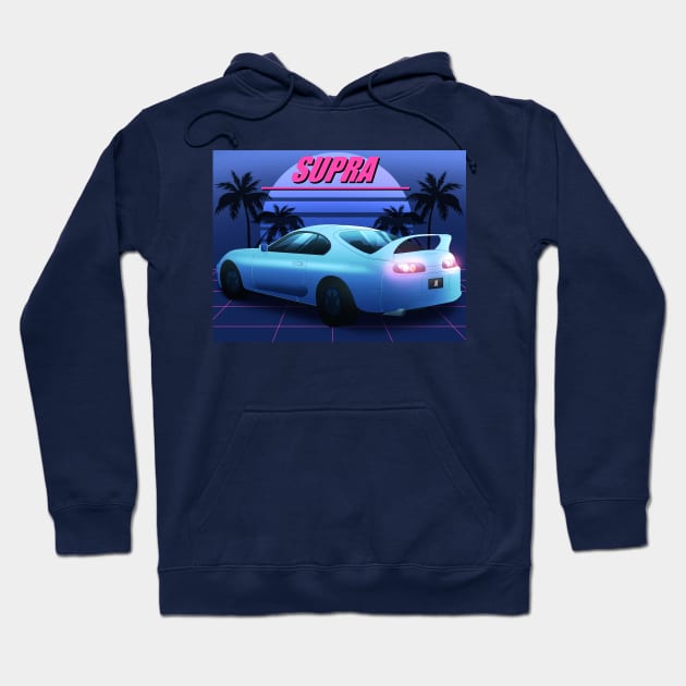 Toyota Supra Hoodie by SenpaiLove